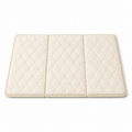Matelas de voyage pliable crème pour chien 70x50 cm