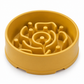 Gamelle anti-glouton jaune moutarde 500 ml 20 cm