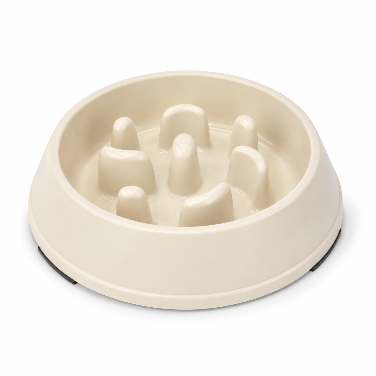 Gamelle anti-glouton crème 800 ml 24 cm