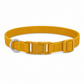 Collier de sécurité jaune moutarde pour chat 22-35 cm