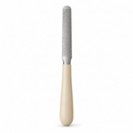 Lime à griffes manuelle beige en acier inoxydable 14 cm